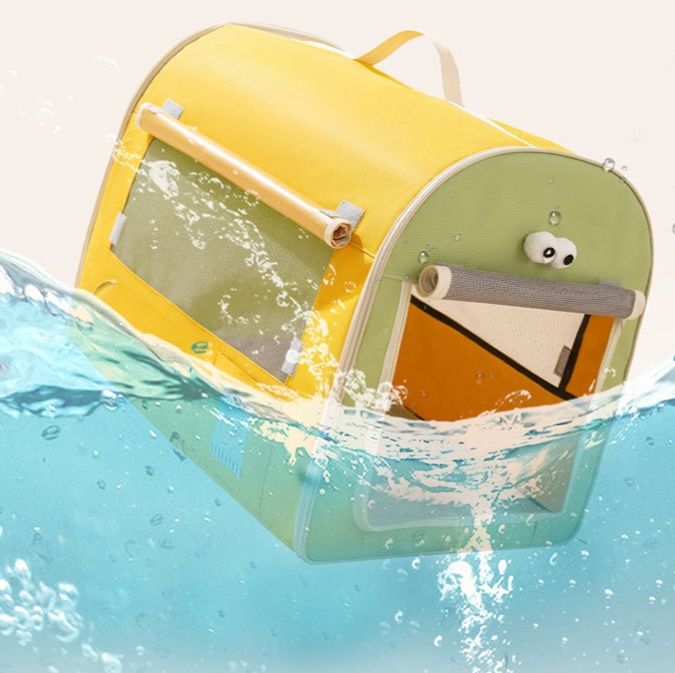 ペット キャリー かわいい顔の通気性抜群ペットハウス