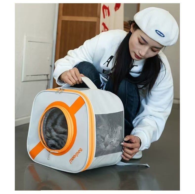 ペット キャリー 宇宙船スタイル猫用リュックキャリー