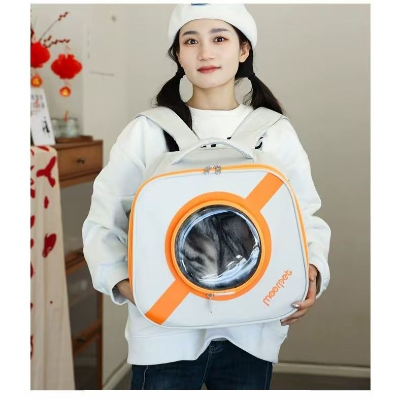ペット キャリー 宇宙船スタイル猫用リュックキャリー