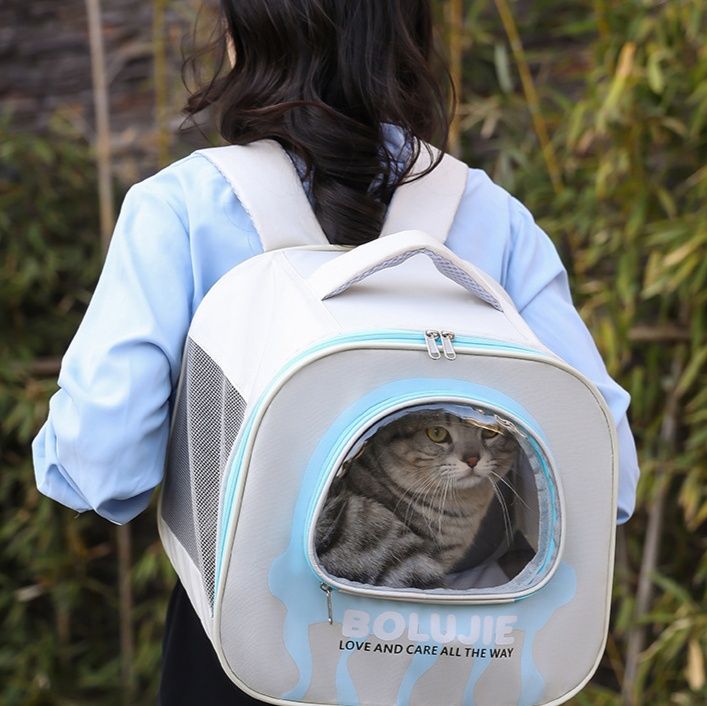 ペット キャリー 猫用宇宙船風ペットリュック