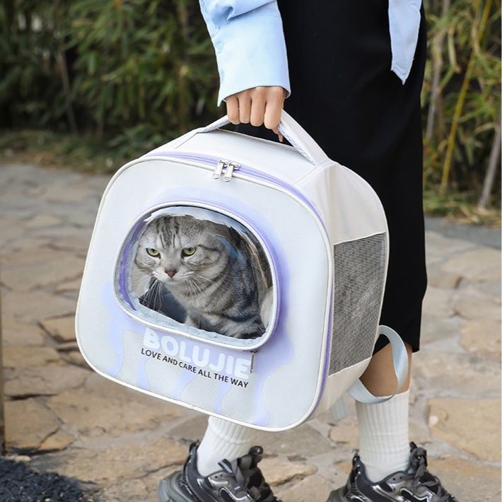 ペット キャリー 猫用宇宙船風ペットリュック