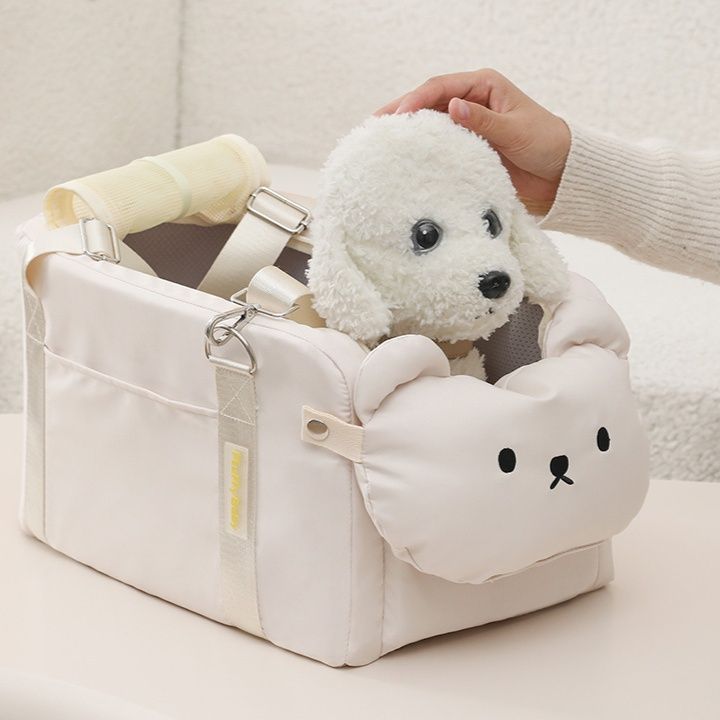ペット キャリー 犬用うさぎモチーフ ドライブ用ペットバッグ