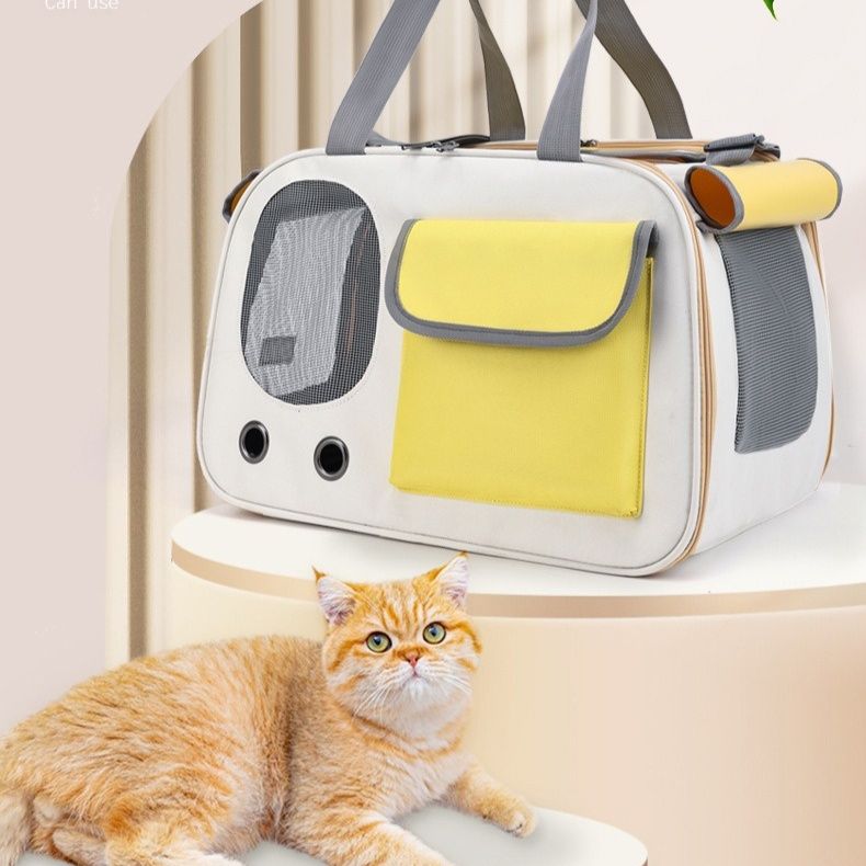 ペット キャリー 猫用モダン通気性ペットバッグ