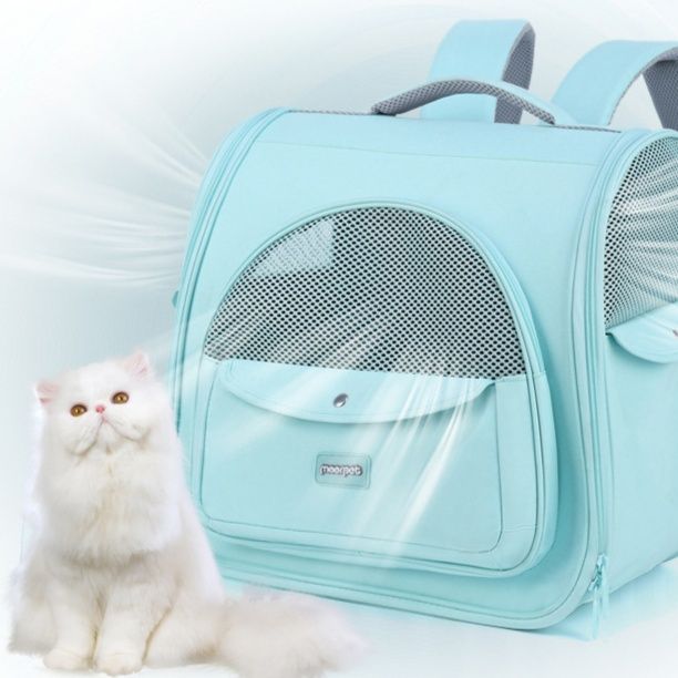 ペット キャリー 猫用通気性抜群リュック型ペットキャリー