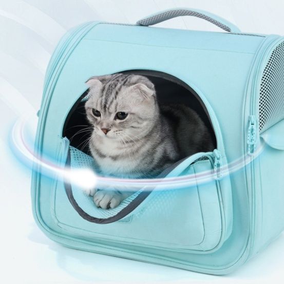 ペット キャリー 猫用通気性抜群リュック型ペットキャリー