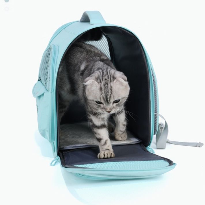 ペット キャリー 猫用通気性抜群リュック型ペットキャリー