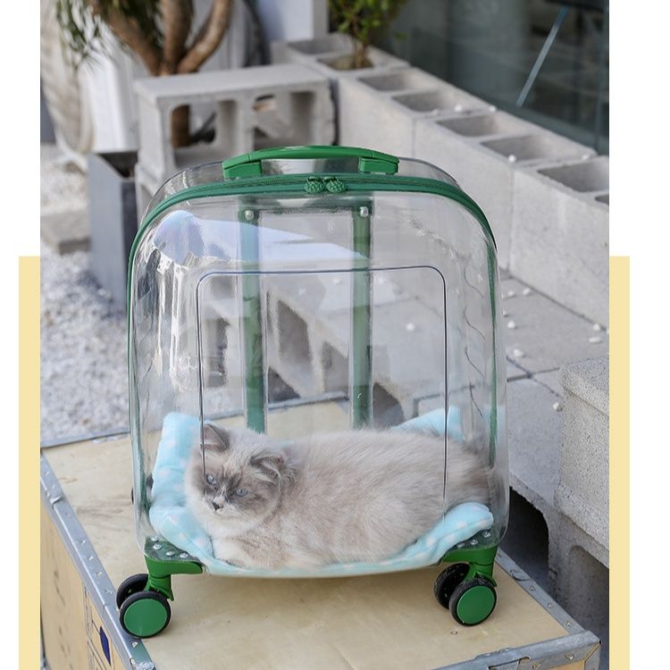 ペット キャリー パノラマビュー猫用キャリーケース