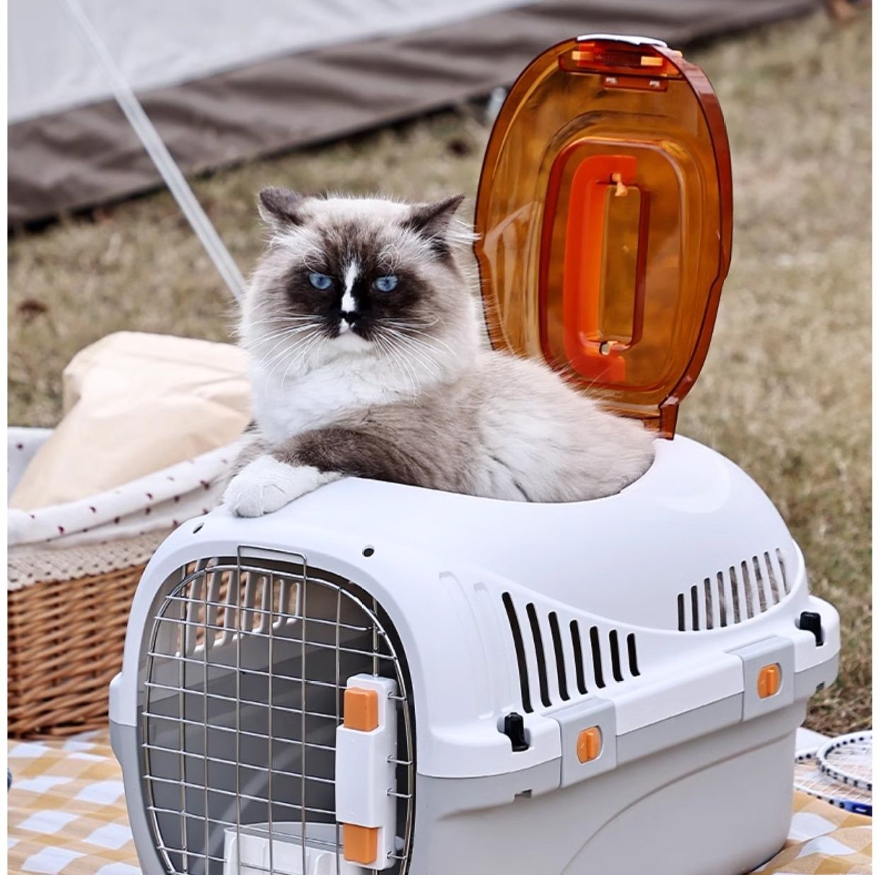 ペット キャリー 猫用快適移動ペットハウス