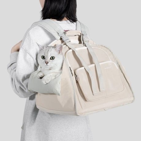 ペット キャリー 猫用快適おでかけ通気性抜群キャリー