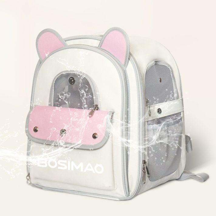 ペット キャリー 猫ちゃん快適拡張式リュックキャリー