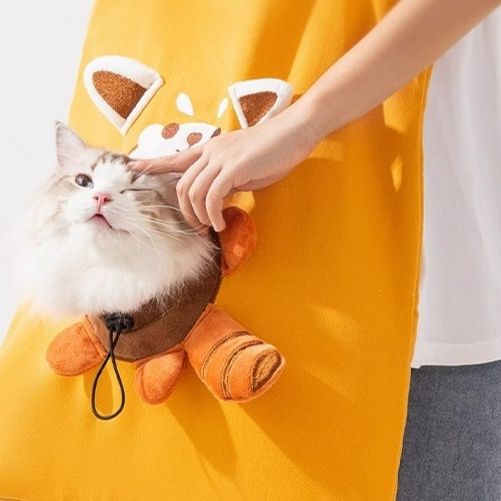 ペット キャリー ねこちゃん顔出しトートキャリー