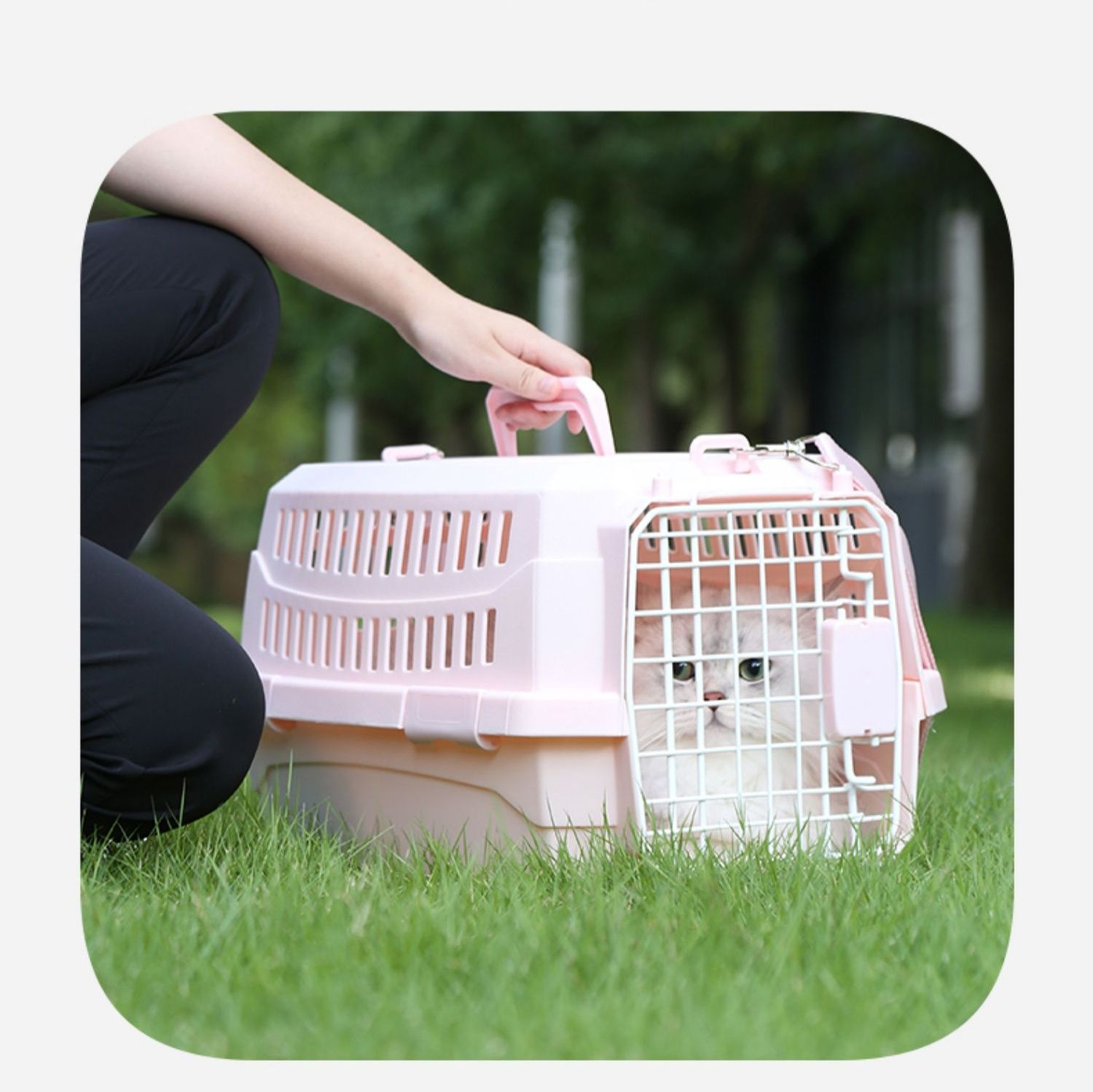 ペット キャリー 猫用ゆったり快適ペットハウス