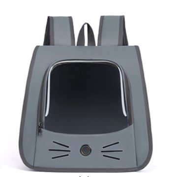 ペット キャリー 猫用デザイン透明窓リュックキャリー
