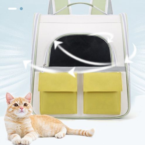 ペット キャリー リュックタイプ防水猫用キャリー
