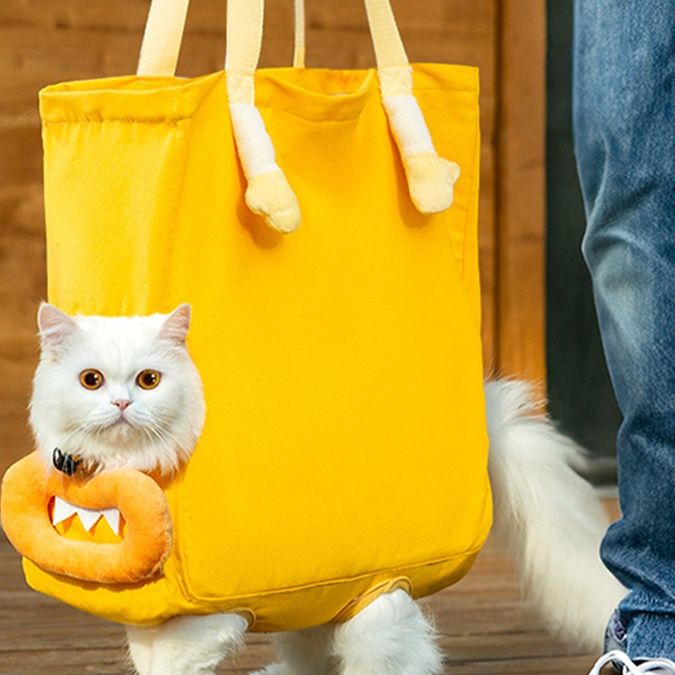 ペット キャリー おでかけ猫ちゃんトートバッグ