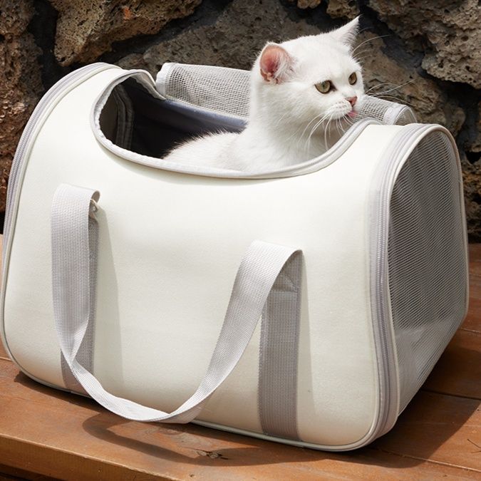 ペット キャリー 猫用快適お出かけキャリーバッグ