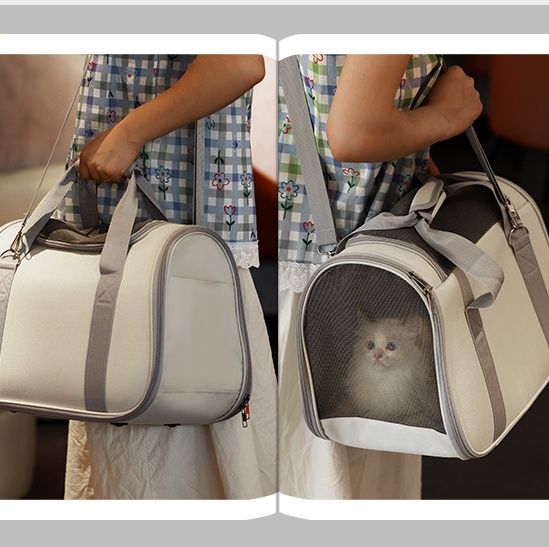 ペット キャリー 猫用快適お出かけキャリーバッグ