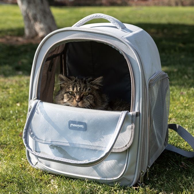 ペット キャリー 猫用側面開閉式ペットリュック