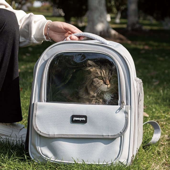 ペット キャリー 猫用側面開閉式ペットリュック
