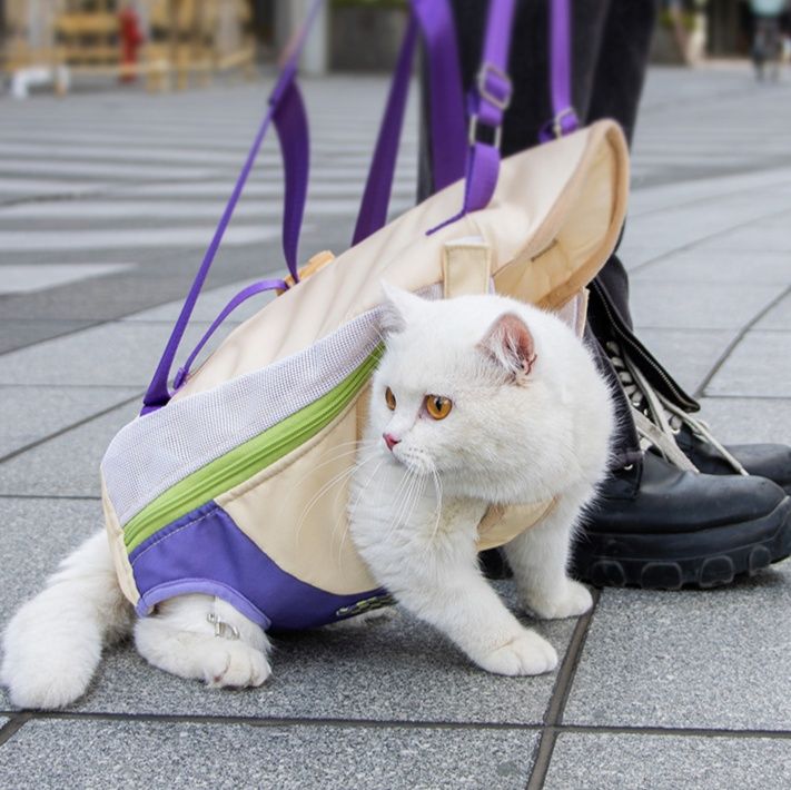 ペット キャリー お出かけ抱っこバッグ 猫用前掛けキャリー