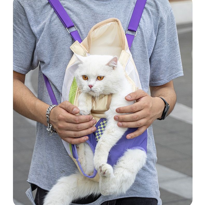 ペット キャリー お出かけ抱っこバッグ 猫用前掛けキャリー