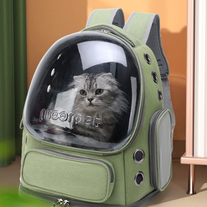 ペット キャリー 猫用宇宙船風リュック型ペットキャリー