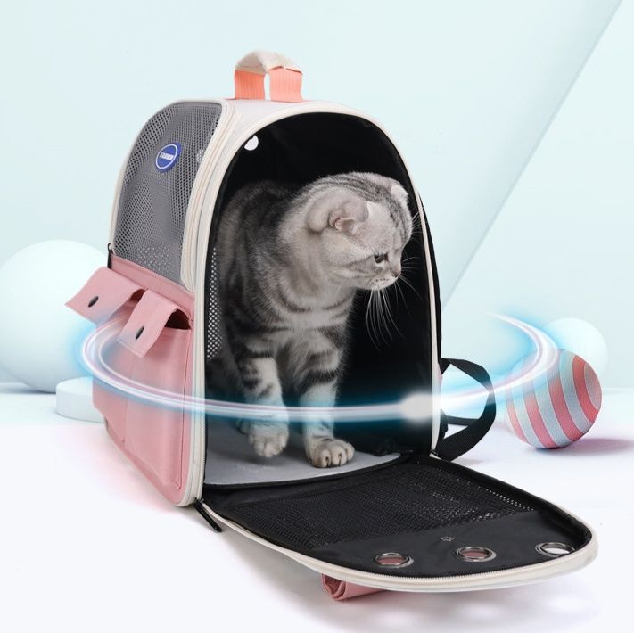ペット キャリー 猫用リュック型通気性ペットキャリー