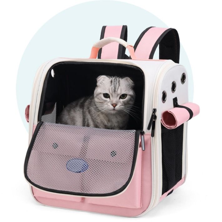 ペット キャリー 猫用リュック型通気性ペットキャリー