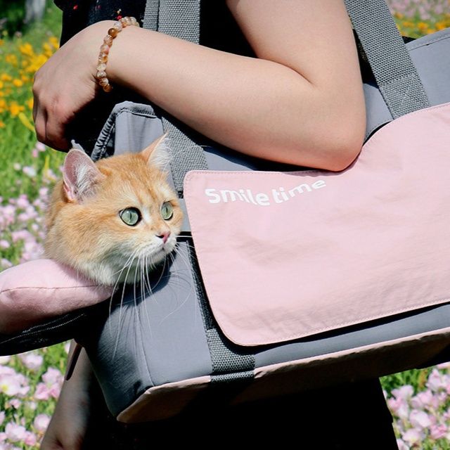ペット キャリー 多機能お出かけ猫用キャリーバッグ