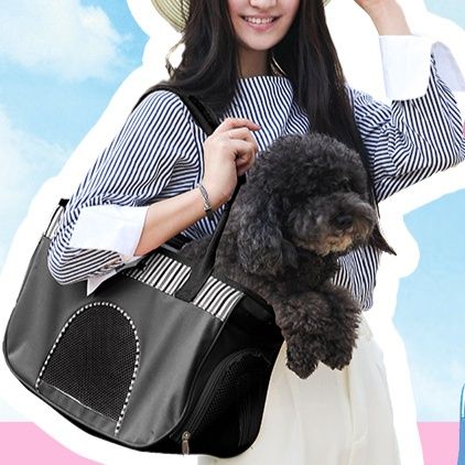 ペット キャリー 犬用おしゃれ通気性ペットキャリーバッグ