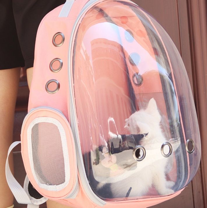 ペット キャリー 猫用全景透明宇宙船リュック