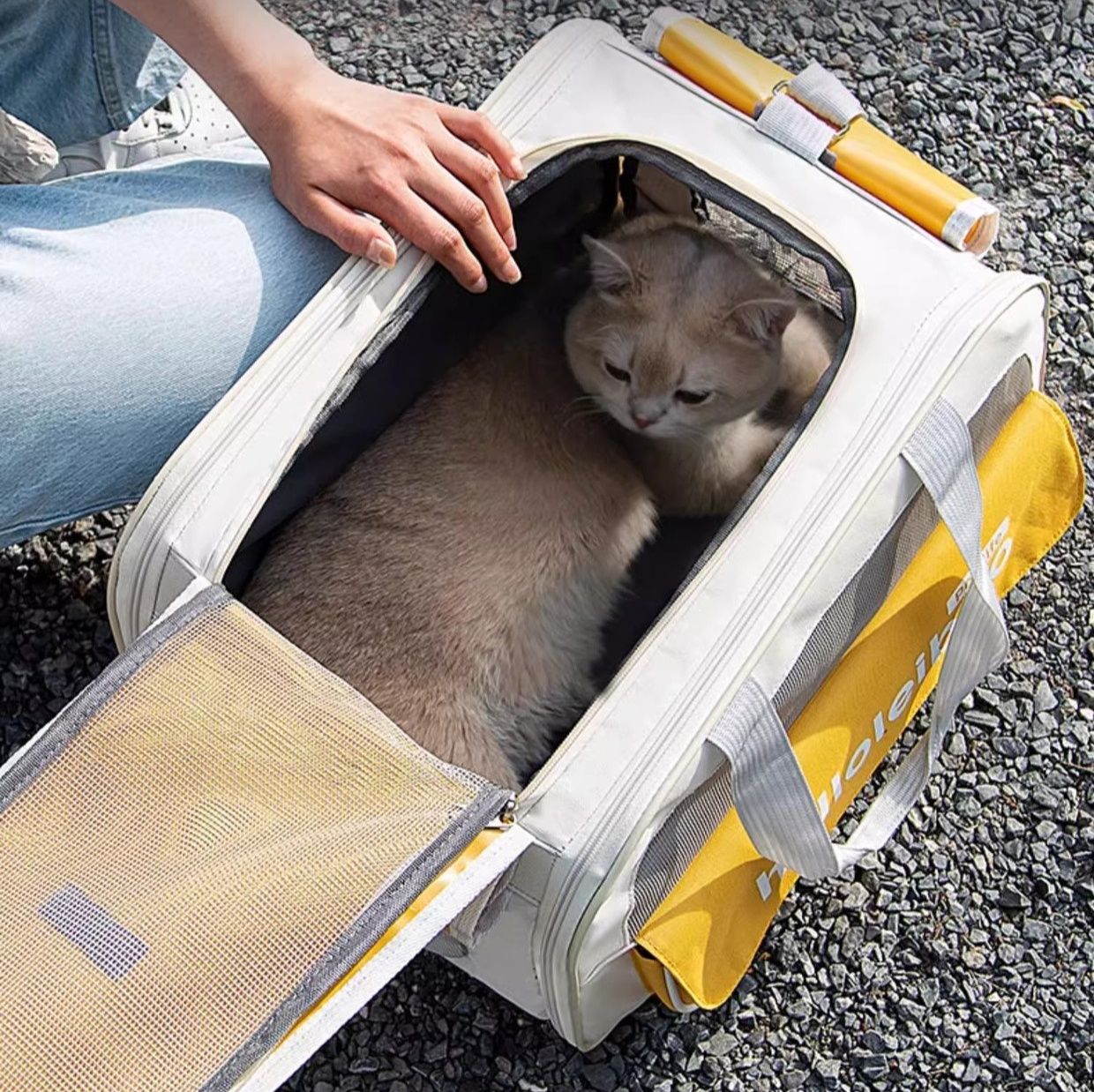 ペット キャリー 猫用多機能快適ペットキャリー