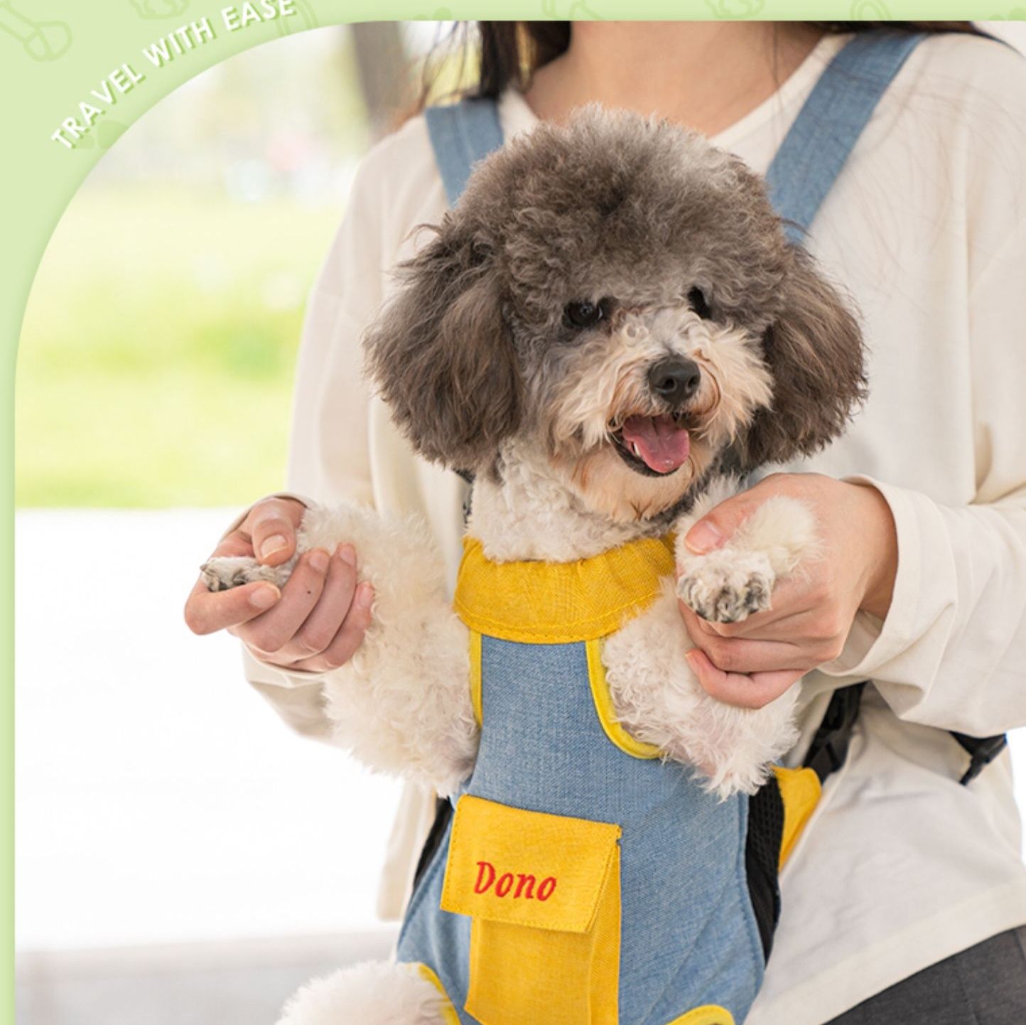 ペット キャリー 犬用お散歩らくらく抱っこバッグ