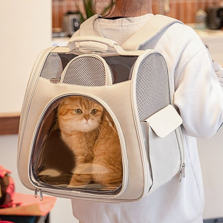ペット キャリー 猫用パノラマビュー キャットリュック