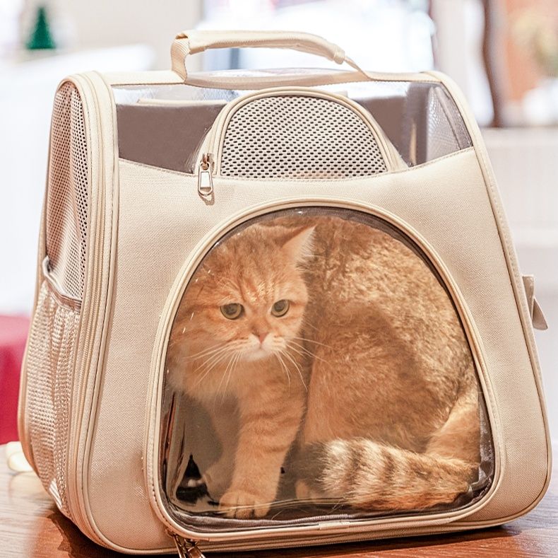 ペット キャリー 猫用パノラマビュー キャットリュック