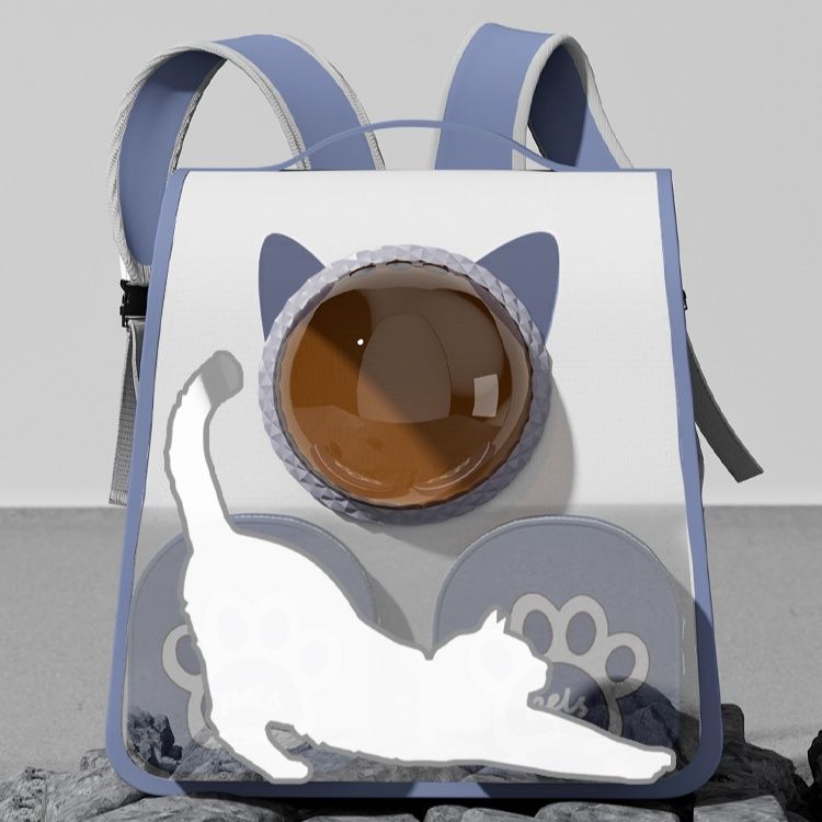 ペット キャリー 猫用宇宙船風多機能リュック