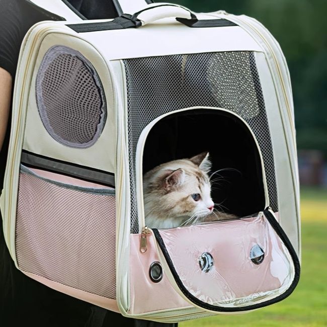 ペット キャリー猫用 2way快適おでかけリュック