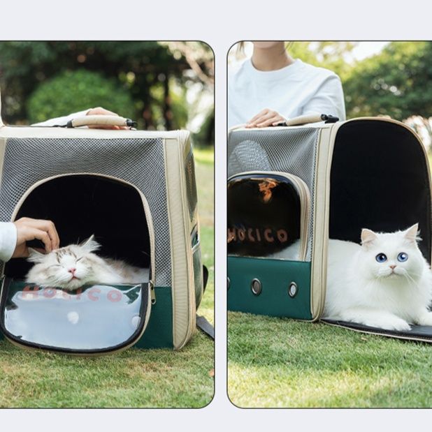 ペット キャリー猫用 2way快適おでかけリュック