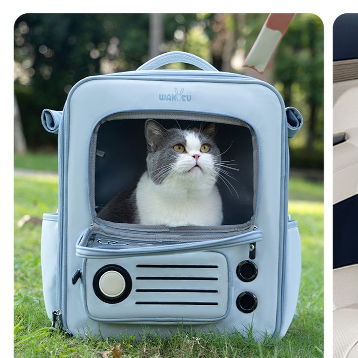 ペット キャリー猫用 軽量大容量ペットバッグ