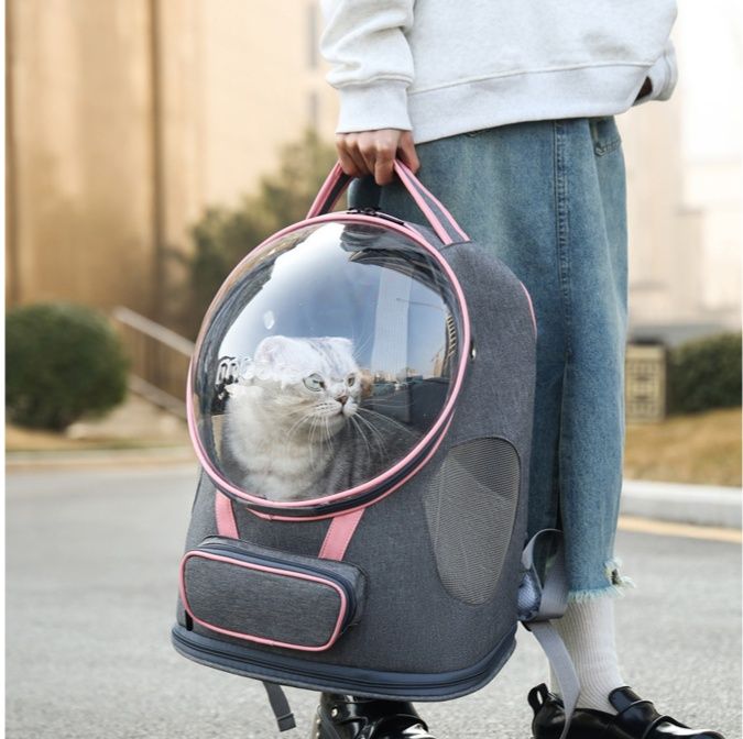ペット キャリー 猫用宇宙船型ペットリュック