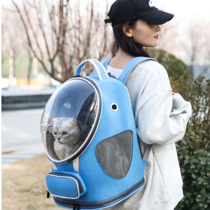 ペット キャリー 猫用宇宙船型ペットリュック