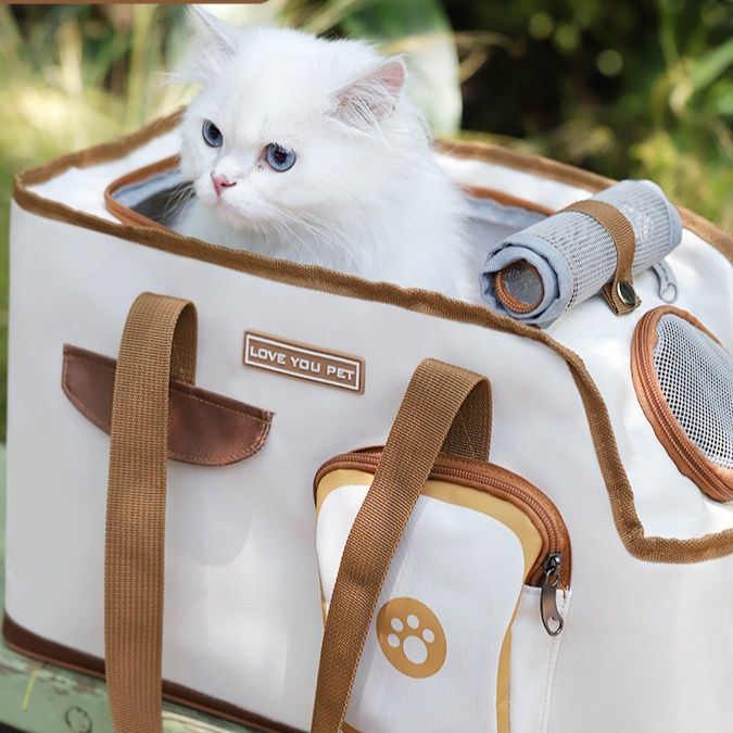 ペット キャリー 猫用快適お出かけバッグ