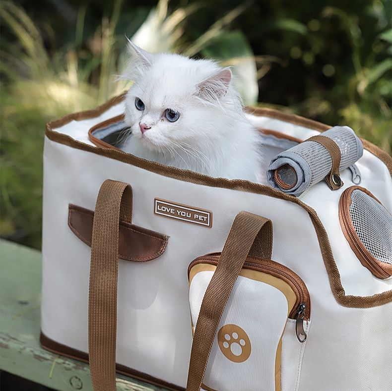 ペット キャリー 猫用快適お出かけバッグ