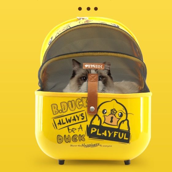 ペット キャリー かわいいドーム型ペットキャリー