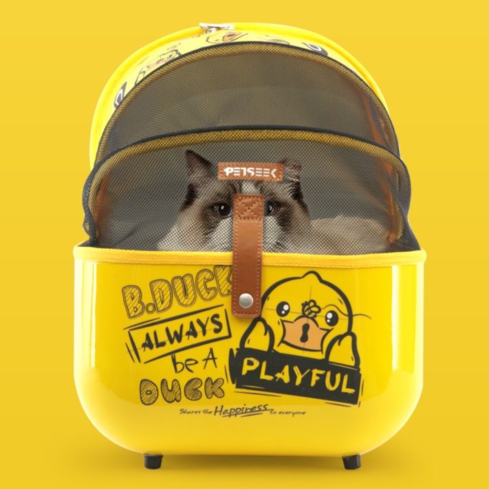 ペット キャリー かわいいドーム型ペットキャリー