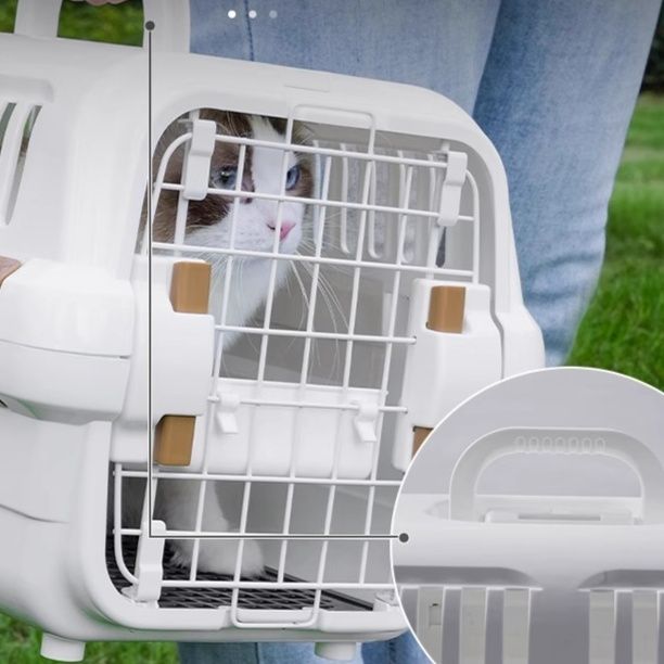 ペット キャリー 猫用四面通風ペットキャリー