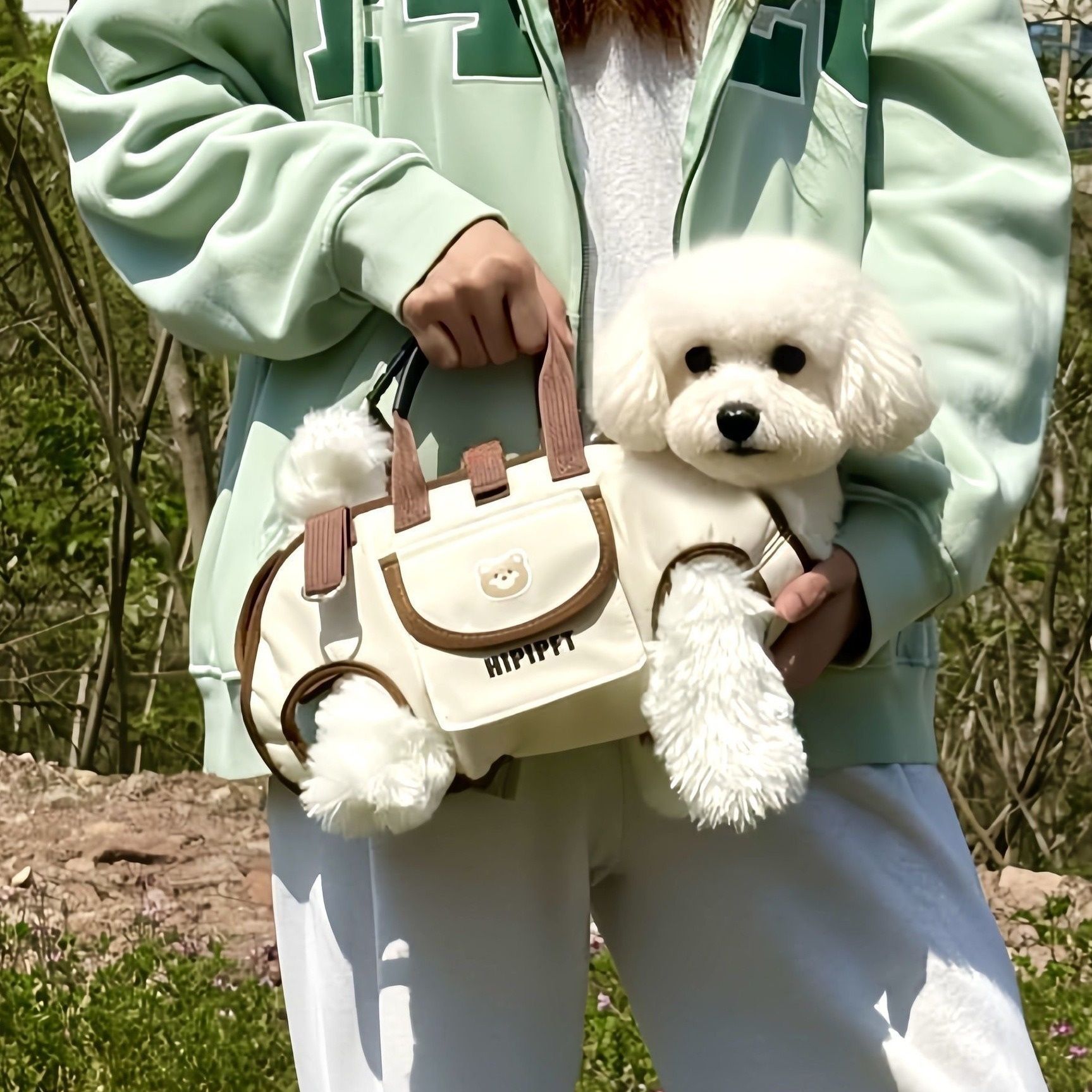ペット キャリー 犬用お散歩らくらく抱っこバッグ