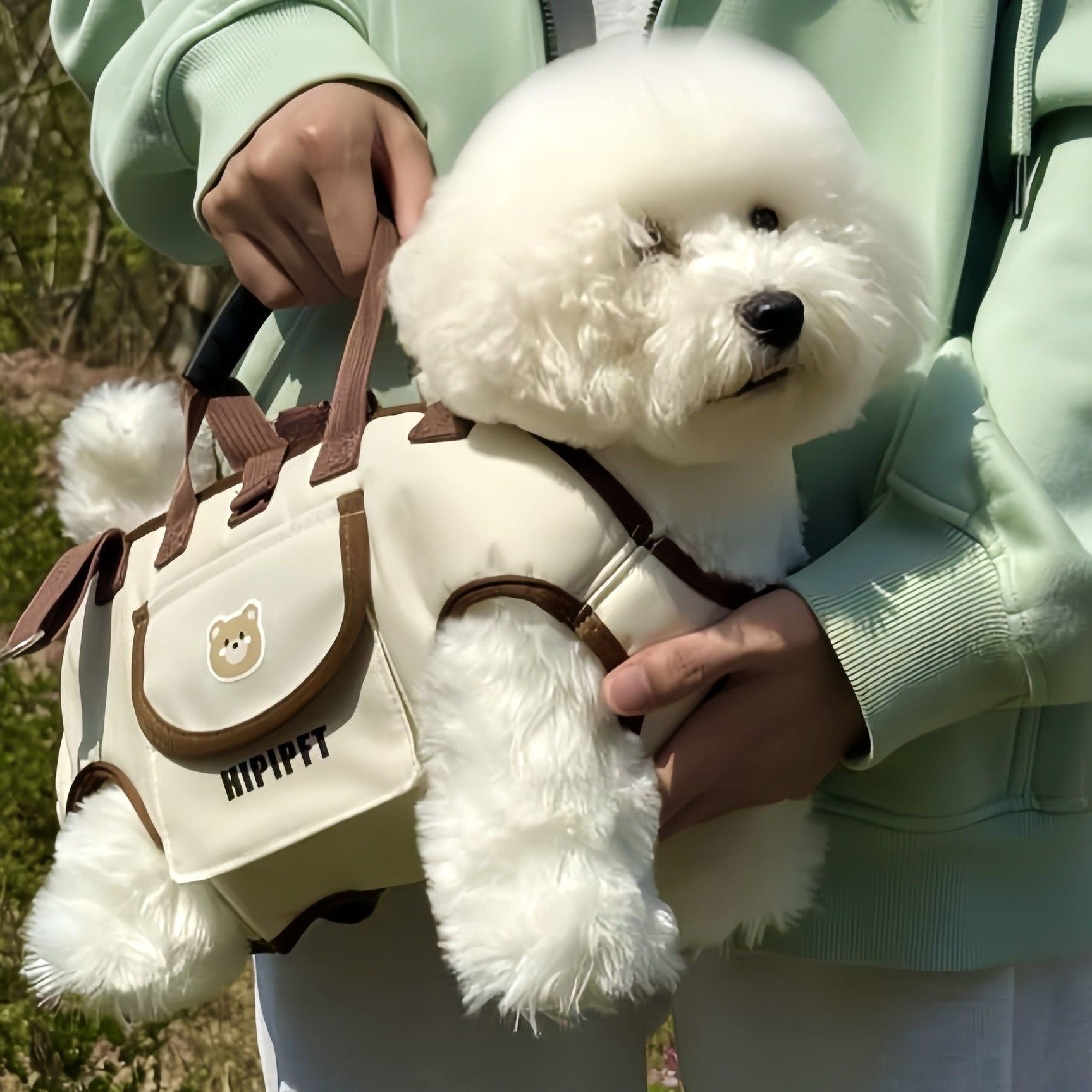 ペット キャリー 犬用お散歩らくらく抱っこバッグ