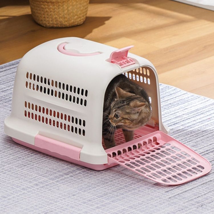 ペット キャリー 快適移動ハウス 猫用通気キャリー