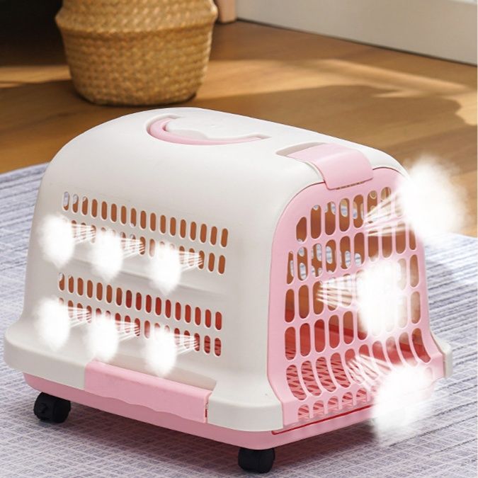 ペット キャリー 快適移動ハウス 猫用通気キャリー
